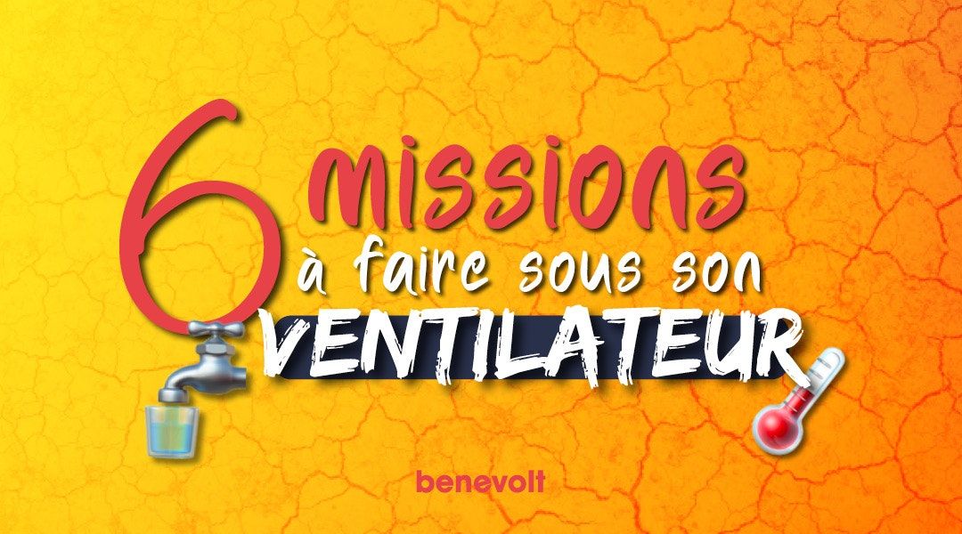 Canicule : 6 missions de bénévolat à faire sous son ventilateur depuis chez soi