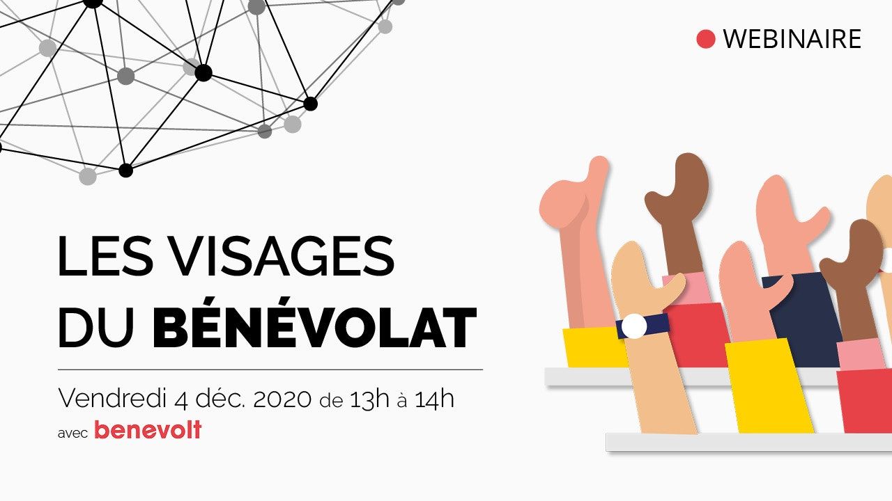 Webinaire : Les Visages du Bénévolat